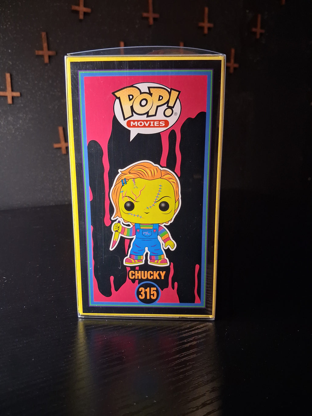 Black light chucky funko pop
