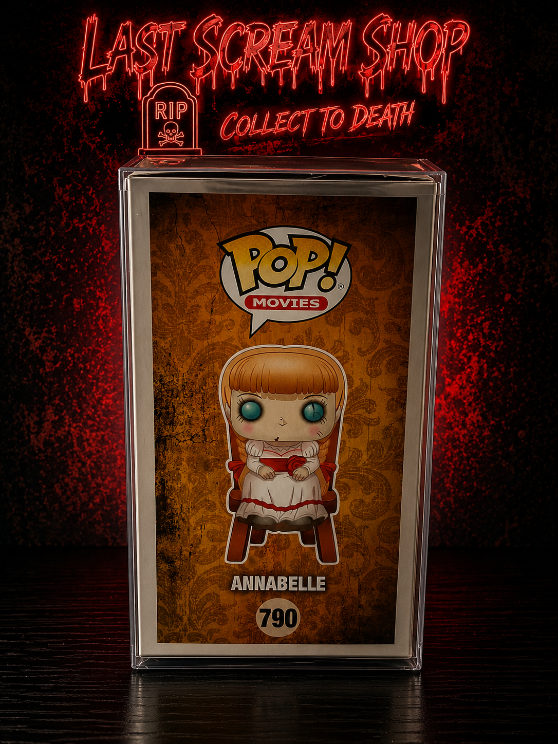 Signed Annabelle Funko Pop