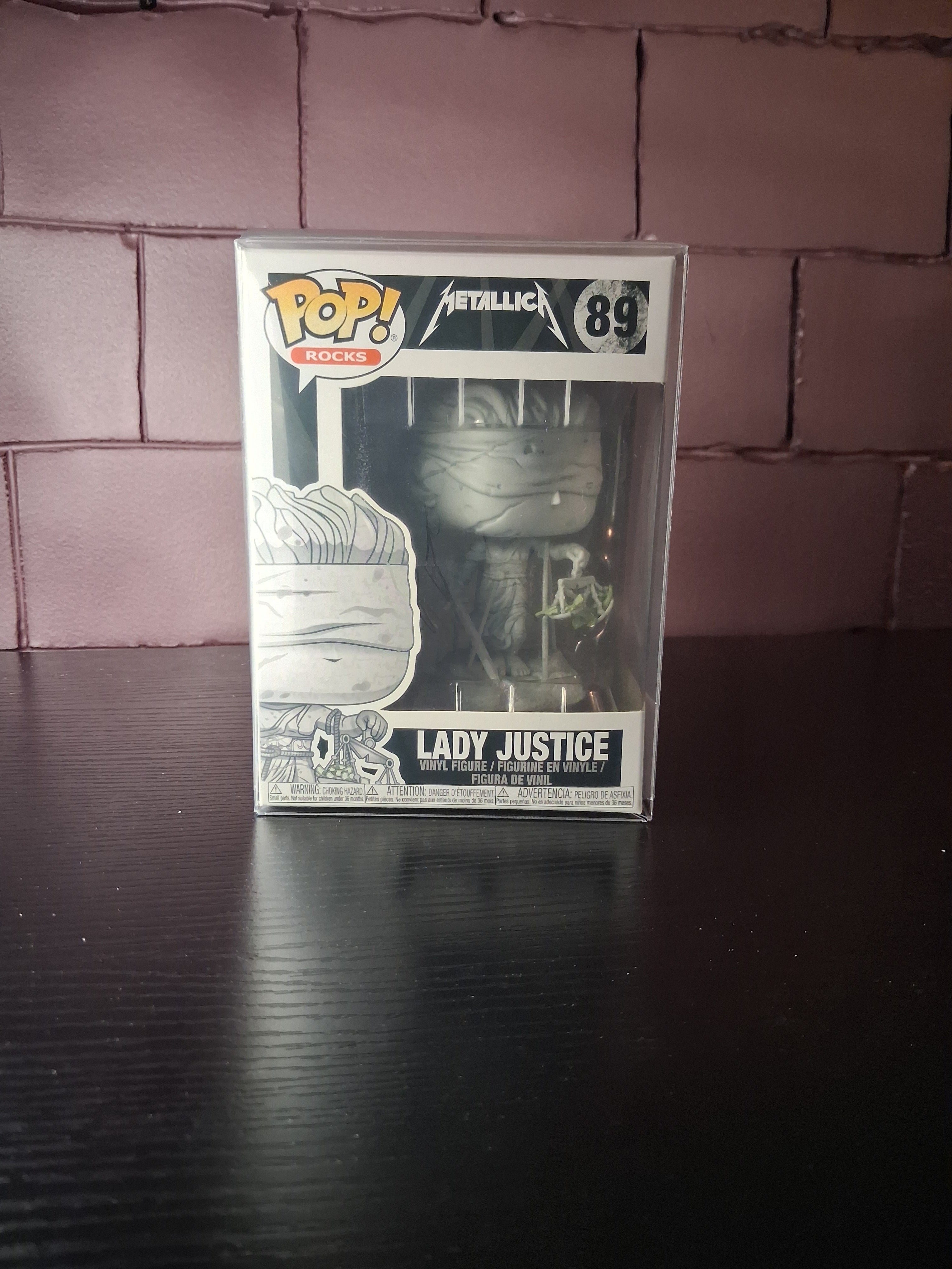 Lady Justice Metallica #89 Funko Pop