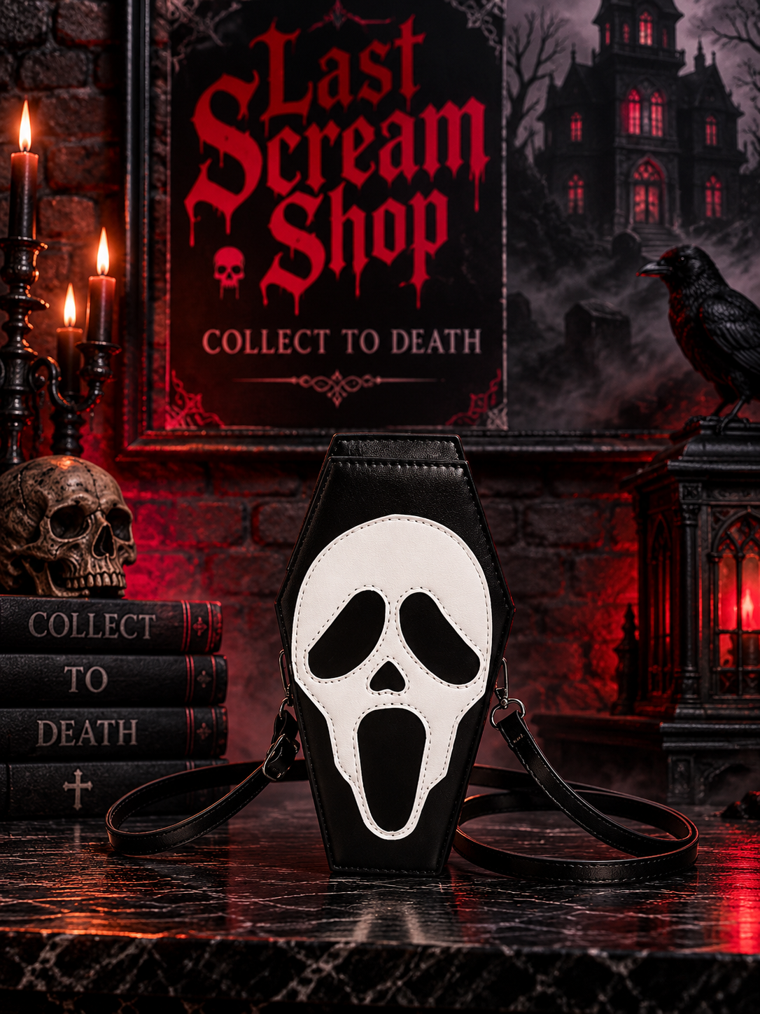 Ghost Skull Bag