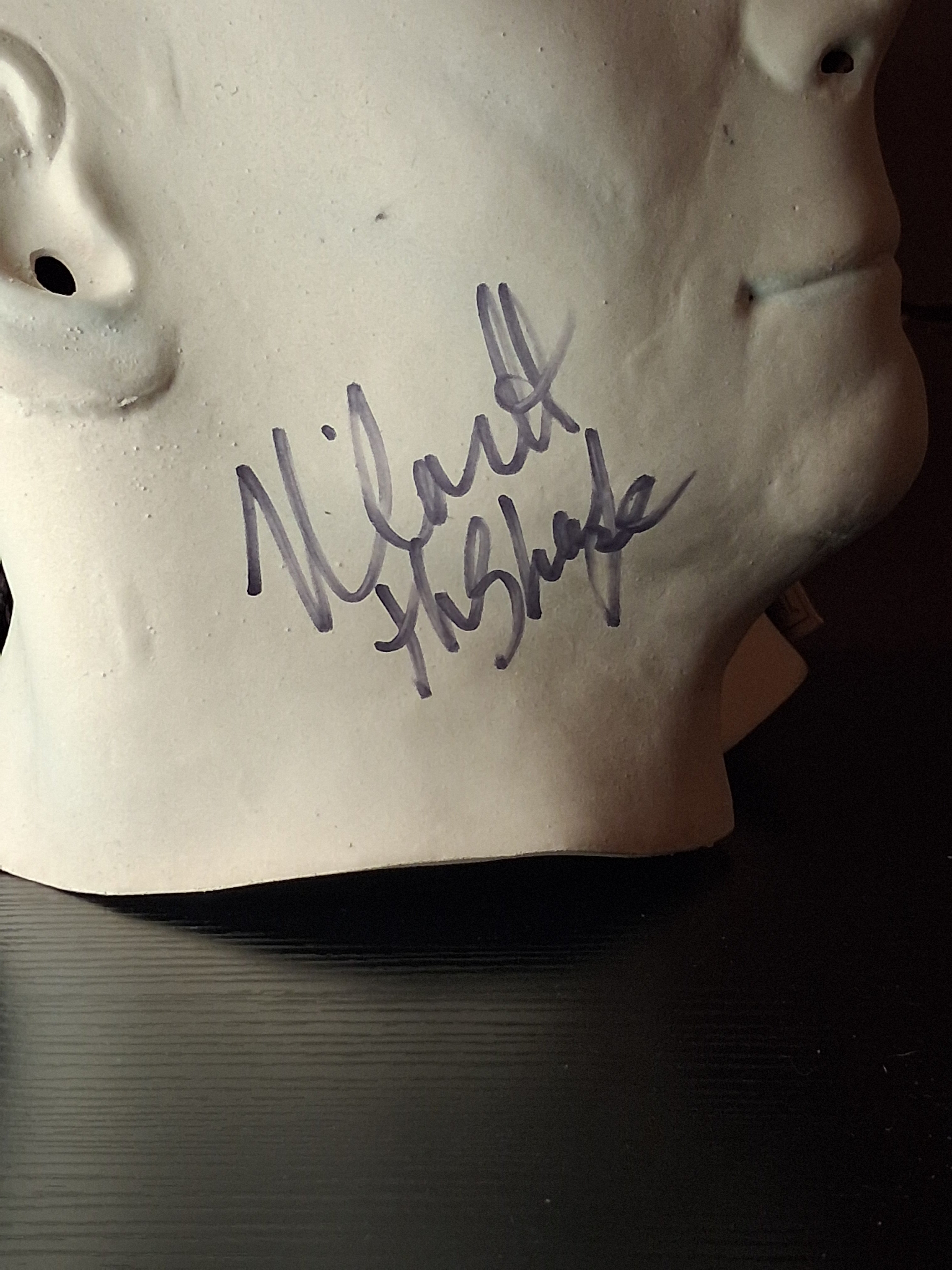 Signed Michael Myers Mask