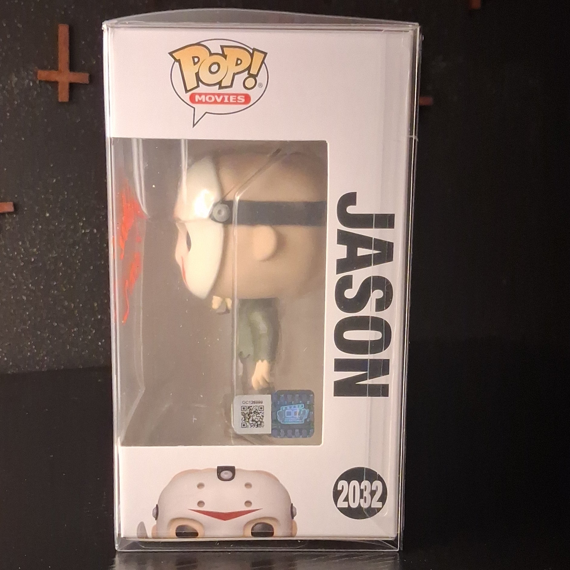 Signed jason funko pop