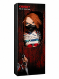 Tied-up chucky doll
