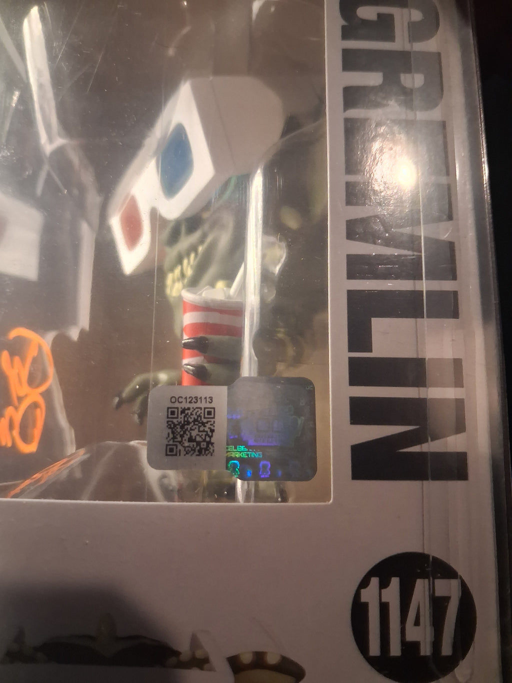 Signed Gremlins Funko pop