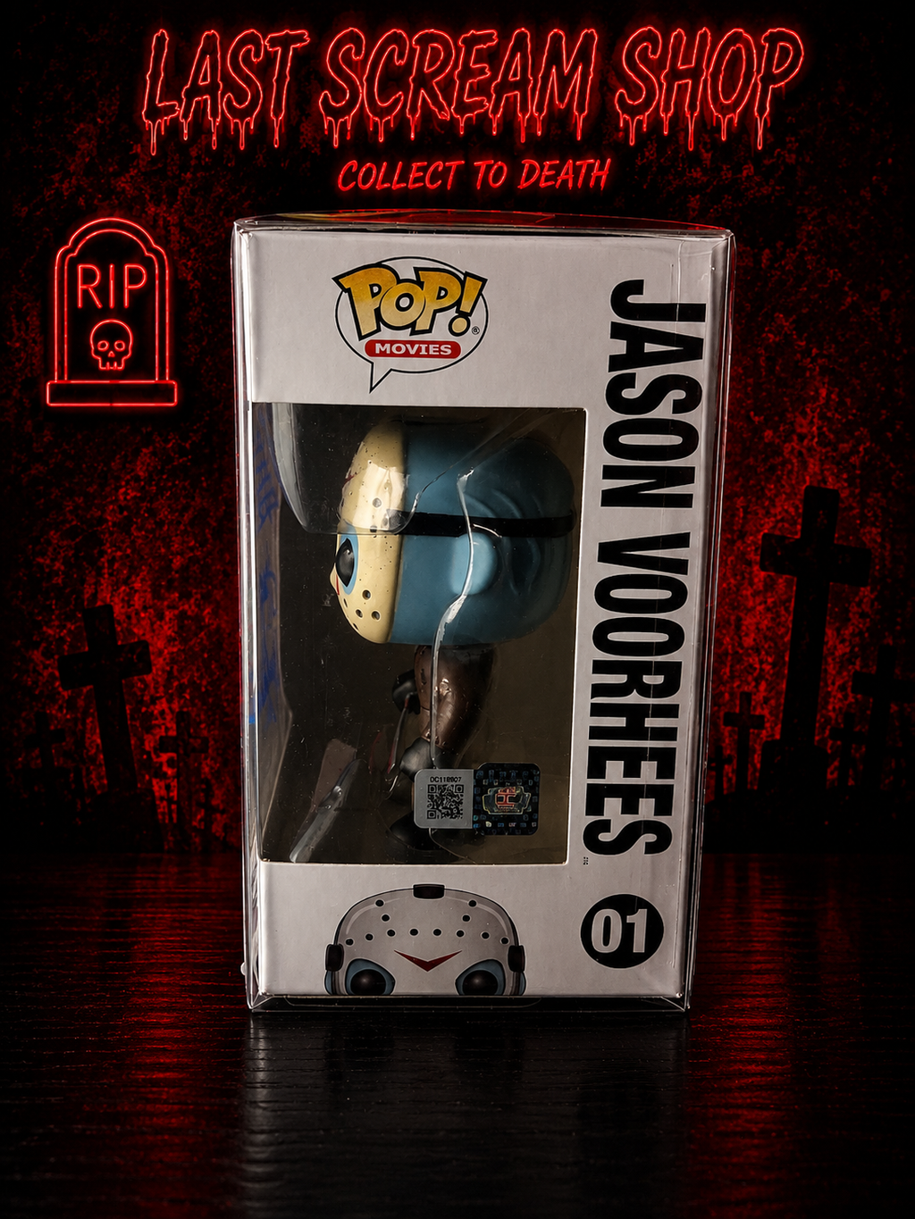 Signed Jason Funko Pop