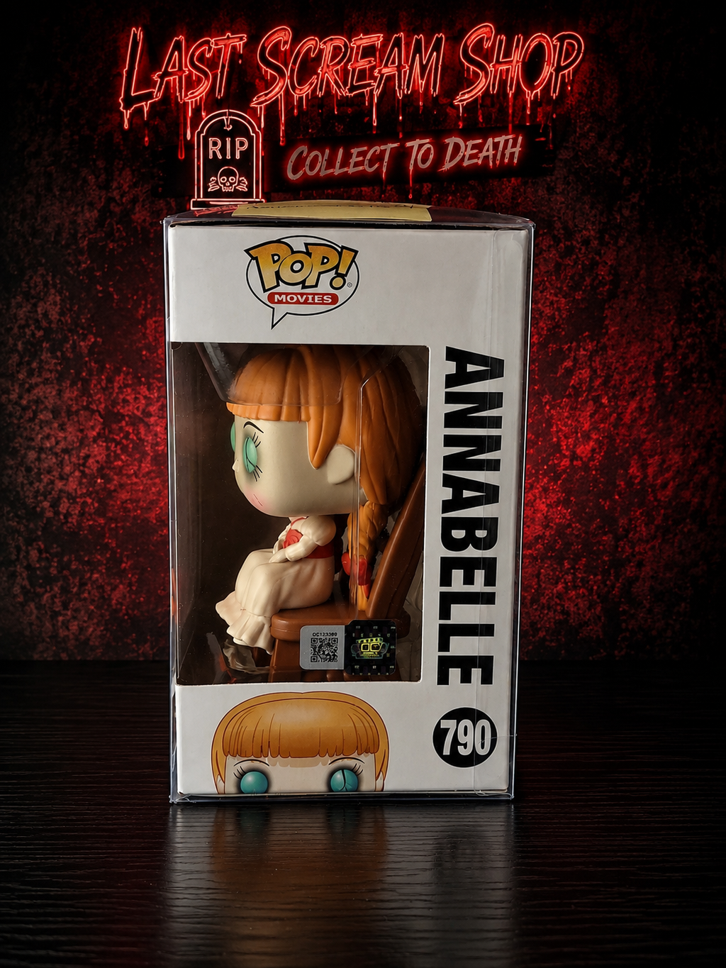Signed Annabelle Funko Pop
