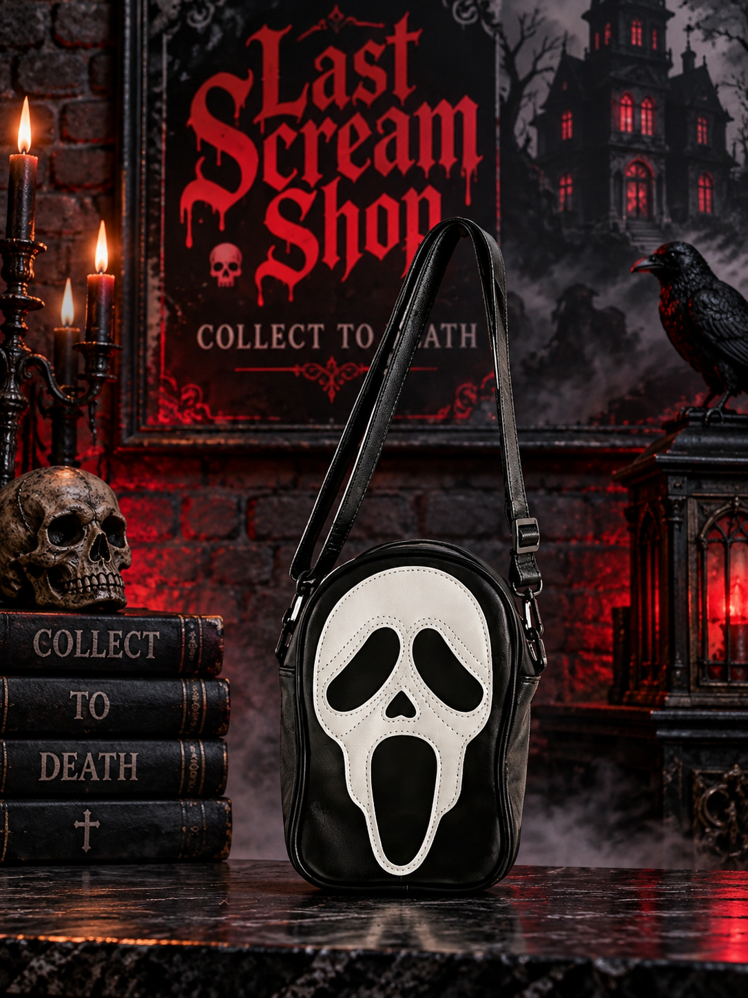 Ghost Skull Bag