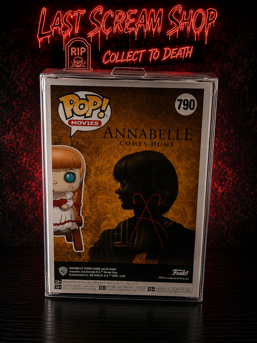 Signed Annabelle Funko Pop