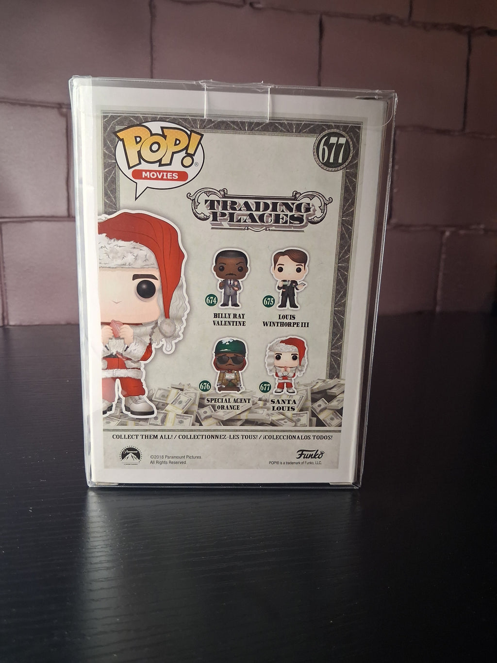 Santa Louis #677 Funko Pop