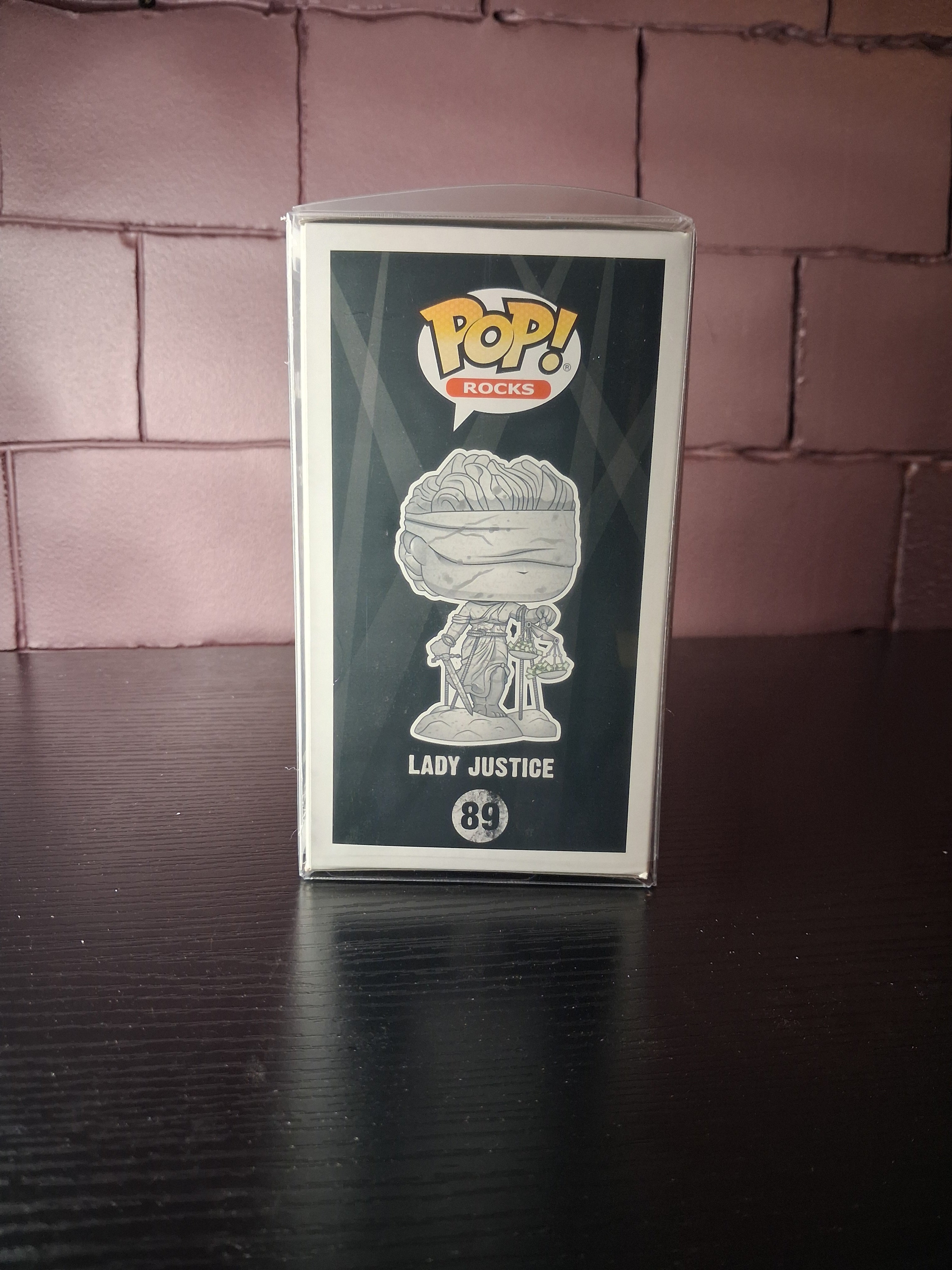 Lady Justice Metallica #89 Funko Pop