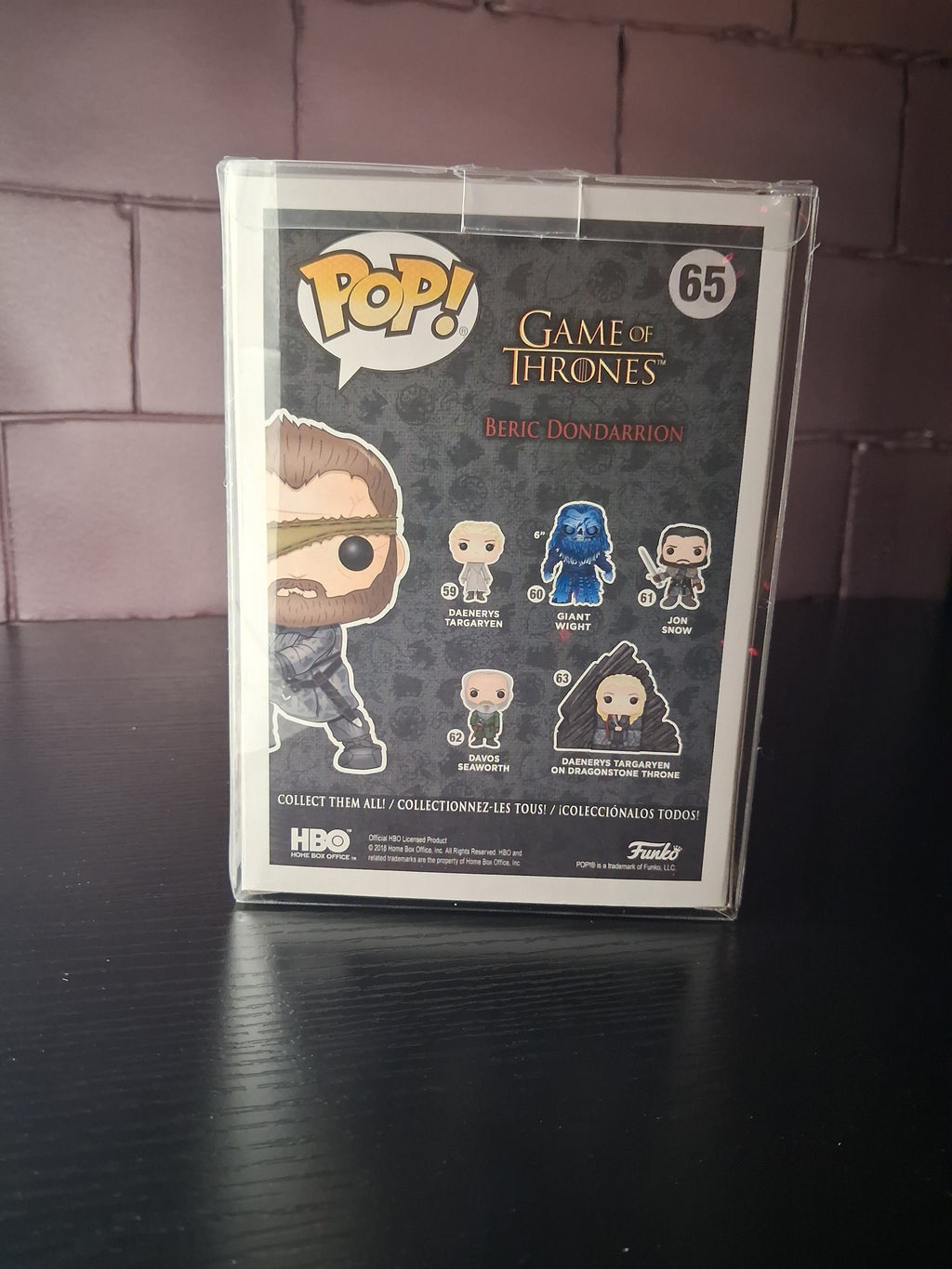 Beric Dondarrion #65 Funko Pop