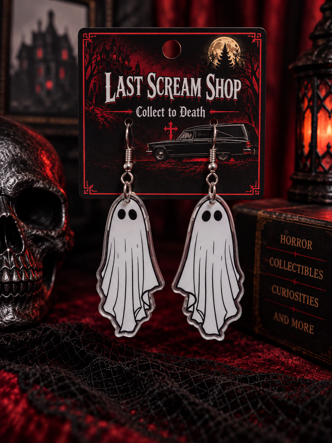 Hang Ghost Earrings